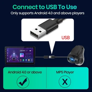 Junsun車載DVR行車記錄器全高清720P行車記錄器適用於車載DVD安卓導航儀ADAS LDWS導航單元汽車音訊視訊錄製 8 最佳銷售 俊順行車記錄儀 - №3