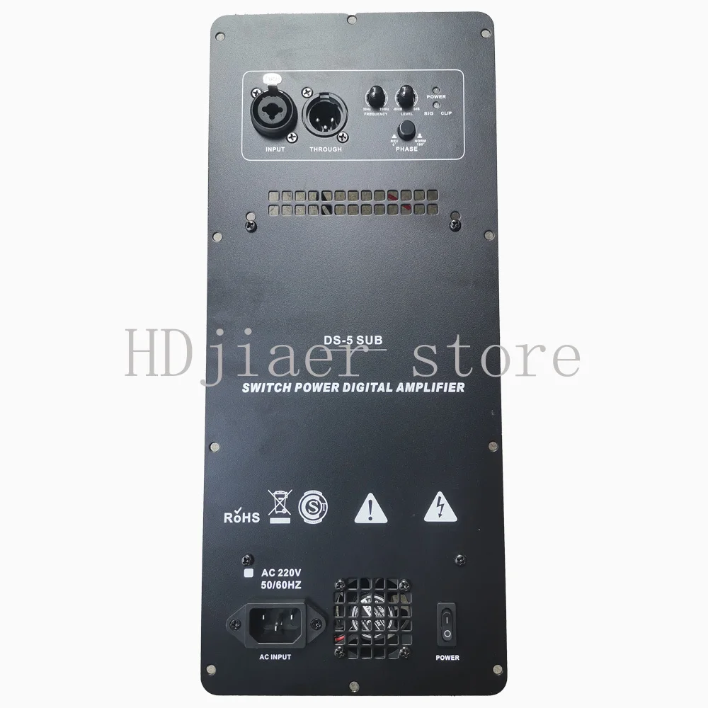 

110V/220V Class D 500W Digital Heavy Power Amplifier Hifi Audio Module Active Pure Bass Subwoofer Amp Board