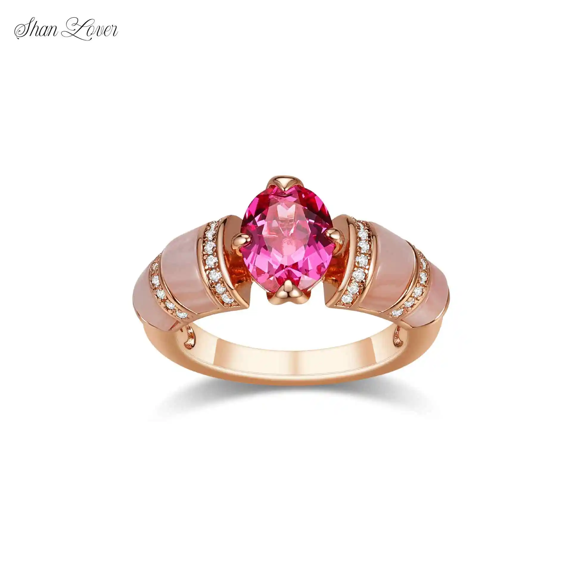 

ShanLover Brand High Quality Vintage Paraiba Ring for Women 925 Sterling Silver Light Luxury Sophistication Jewelry