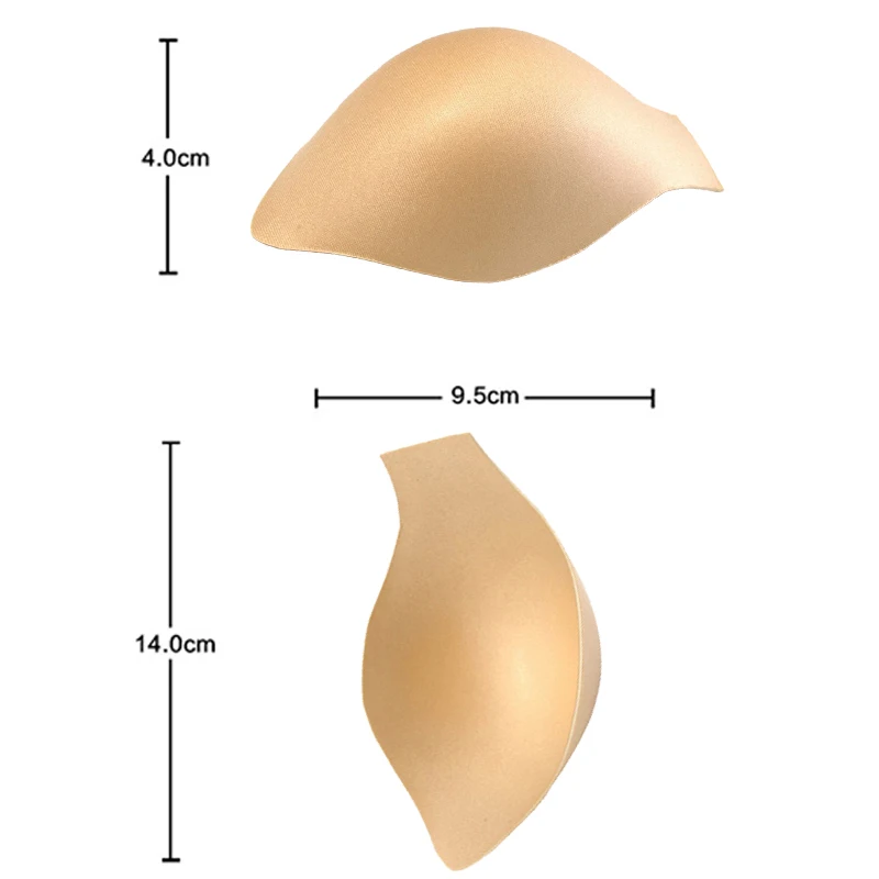Sponge Pad Underwear Enhancer Cup Men Briefs Sexy Penis Bulge Pouch Front Padded Push Up Cup Swimwear Pad cueca