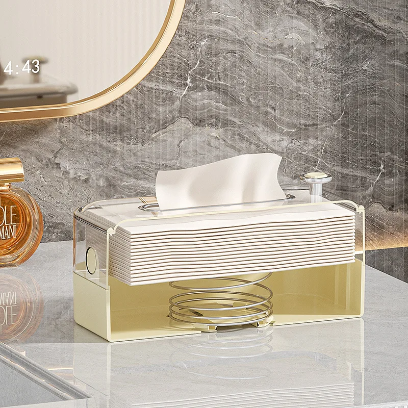 Bathroom toilet paper holder tissue holder roll paper box tissue holder non perforated storage rack bathroom accessories