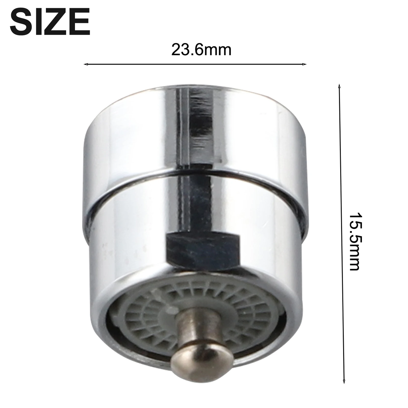 Kitchen Faucet Aerator Filter Mesh Nozzle Touch Control Water Valve Copper Material Water Saving Rubber Pad Electroplating