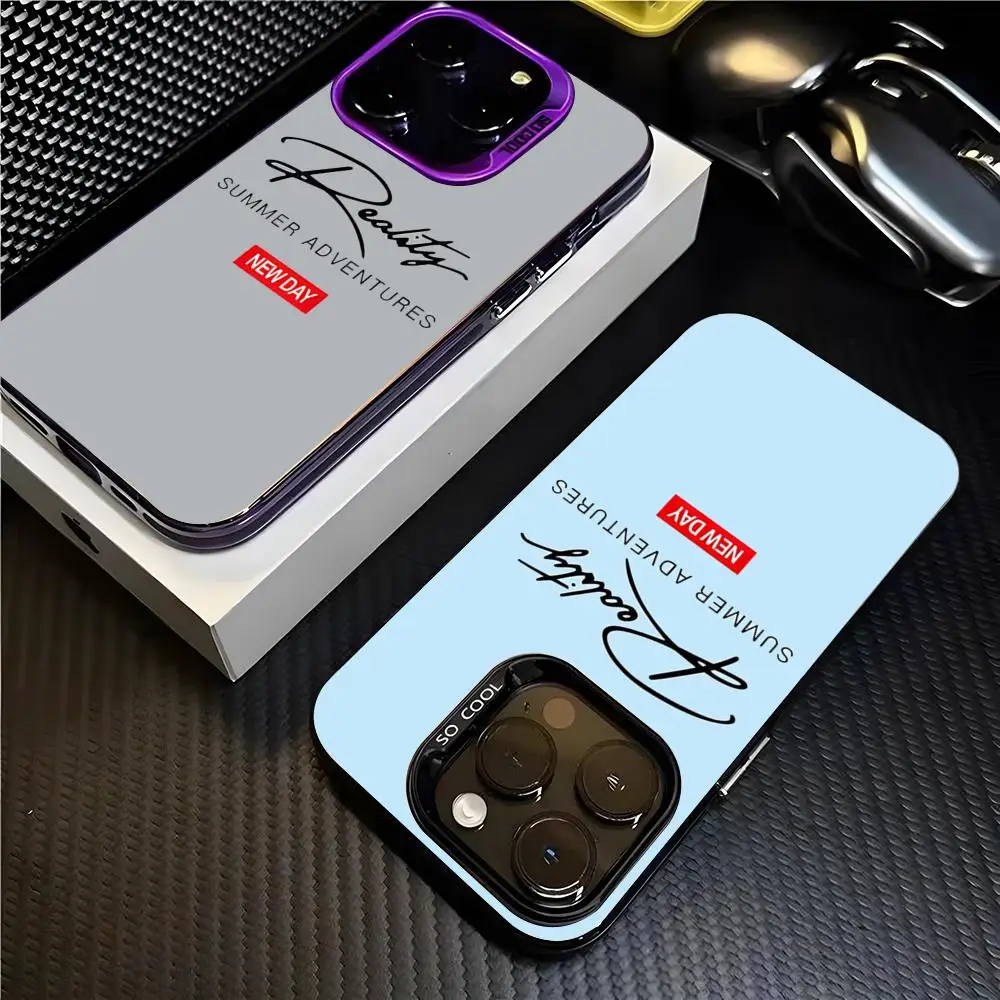 Summer Innovative Design Phone Case For IPhone 17 Pro Max 16 Pro Max 15 14 13 11 12 Mini Xs X Xr 7 8 Plus Se Color Silver Cover