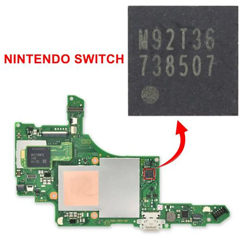 M92t36 Power Opladen Control Ic Chip Voor Nintendo Switch /Lite/Oled