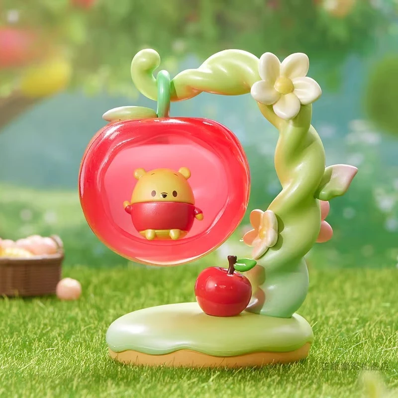 ディズニー UFUFY アップルワンダーランドブラインドボックスウィニーフィギュアトレンディなおもちゃの装飾品周辺機器かわいいギフトティガーステッチ
