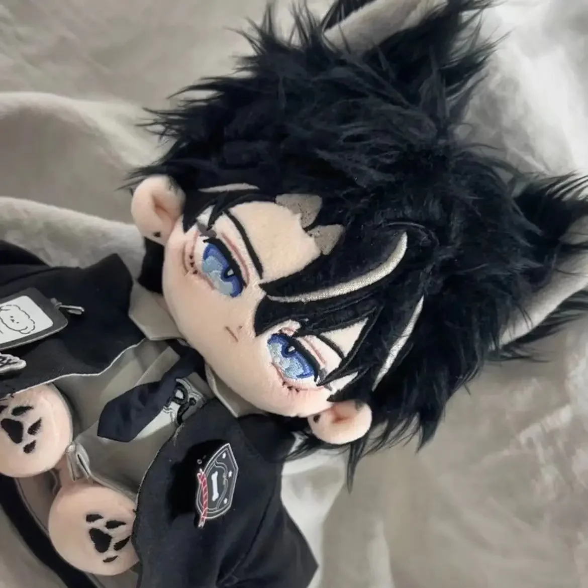 

20cm Game Genshin Impact Wriothesley Cartoon Stuffed Plush Toys Cotton Dress-up Doll Fans Adults Collectible Gifts