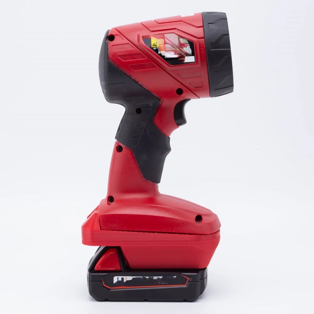 for Milwaukee M18 Li-ion Battery Converter Adapter Convert to for SKIL Nickel Electric Lighting Flashlight Tool