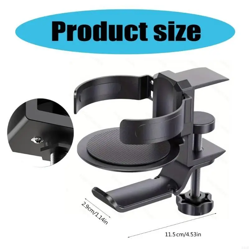 Titular fones ouvido multiuso com suporte bebida integrado para uso 83ce