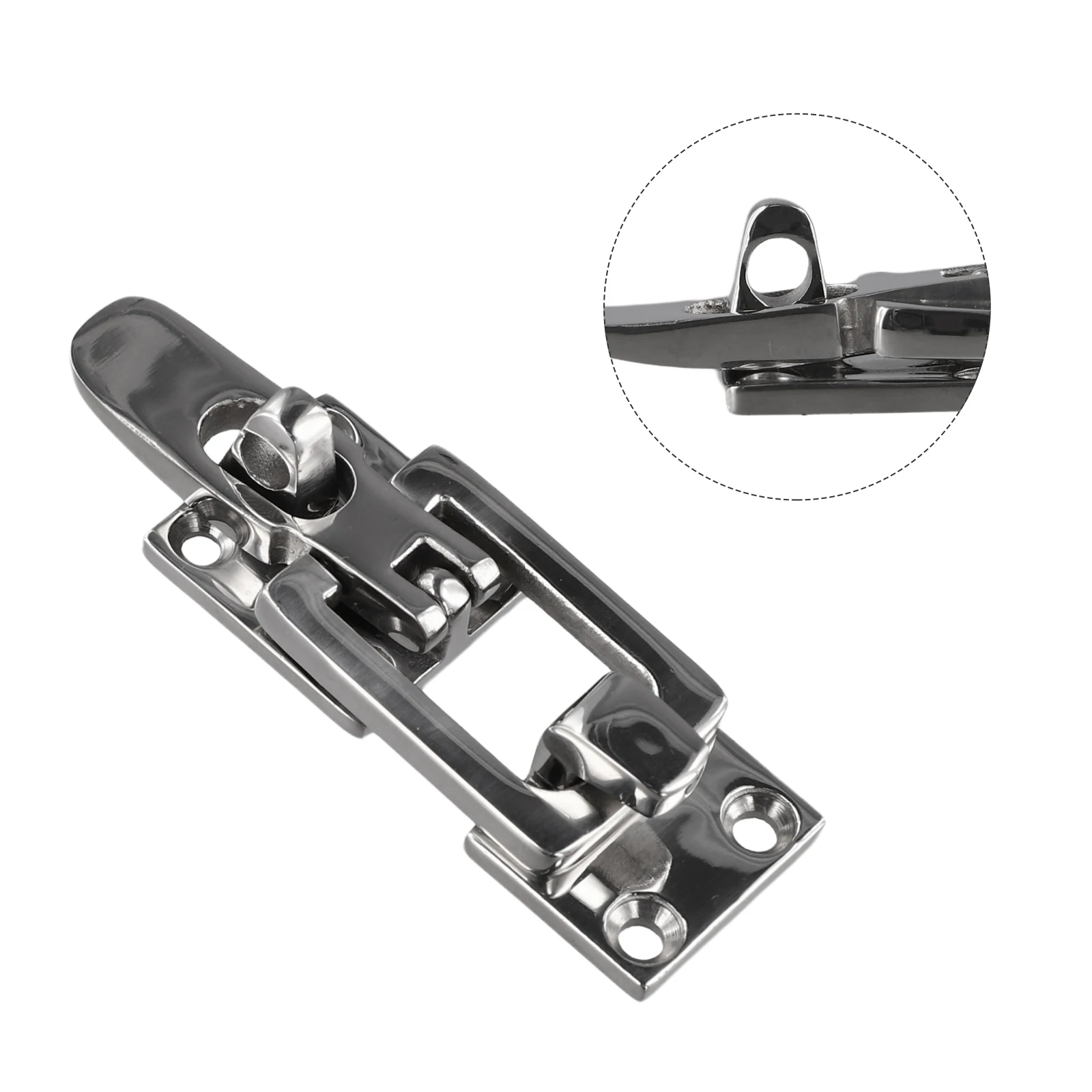 316 Stainless Steel Marine Boat Door Lock Latch Catch Anti-Rattle Fastener Clamp Boat Door Lock Latch Anti-Rattle Fastener Clamp