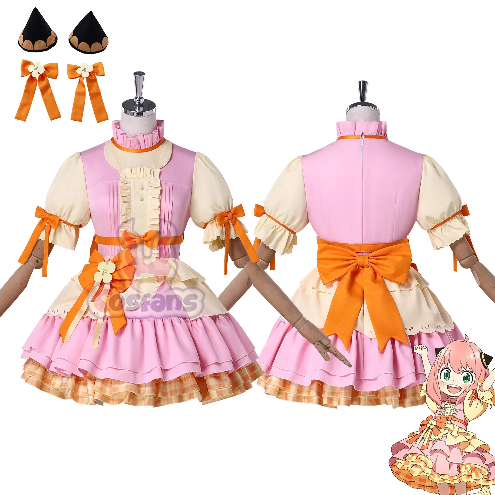 Anime Cosplay Anya - Season4 Yor Anya Forger Cosplay Costume