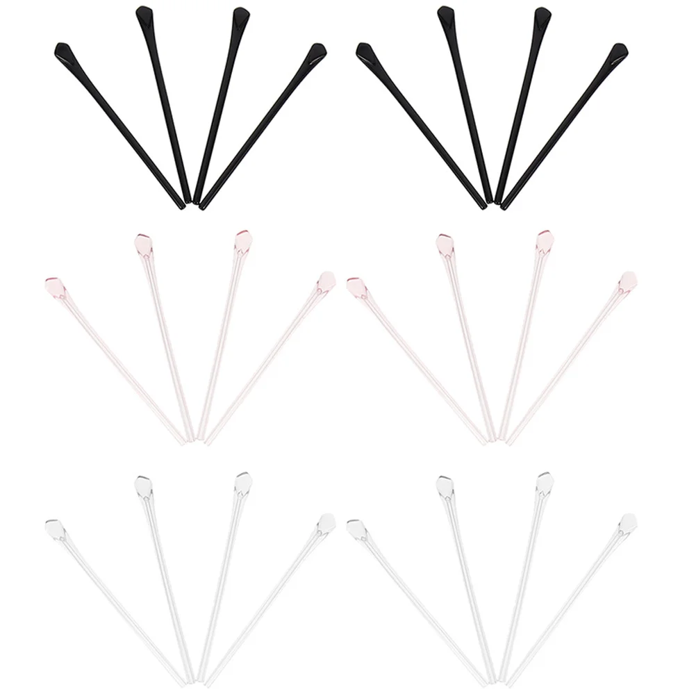 

12Pairs Silicone Eyeglasses Leg Covers Anti-Slip End Tips Comfortable Durable Eyewear Accessories Suitable for Kids Adults