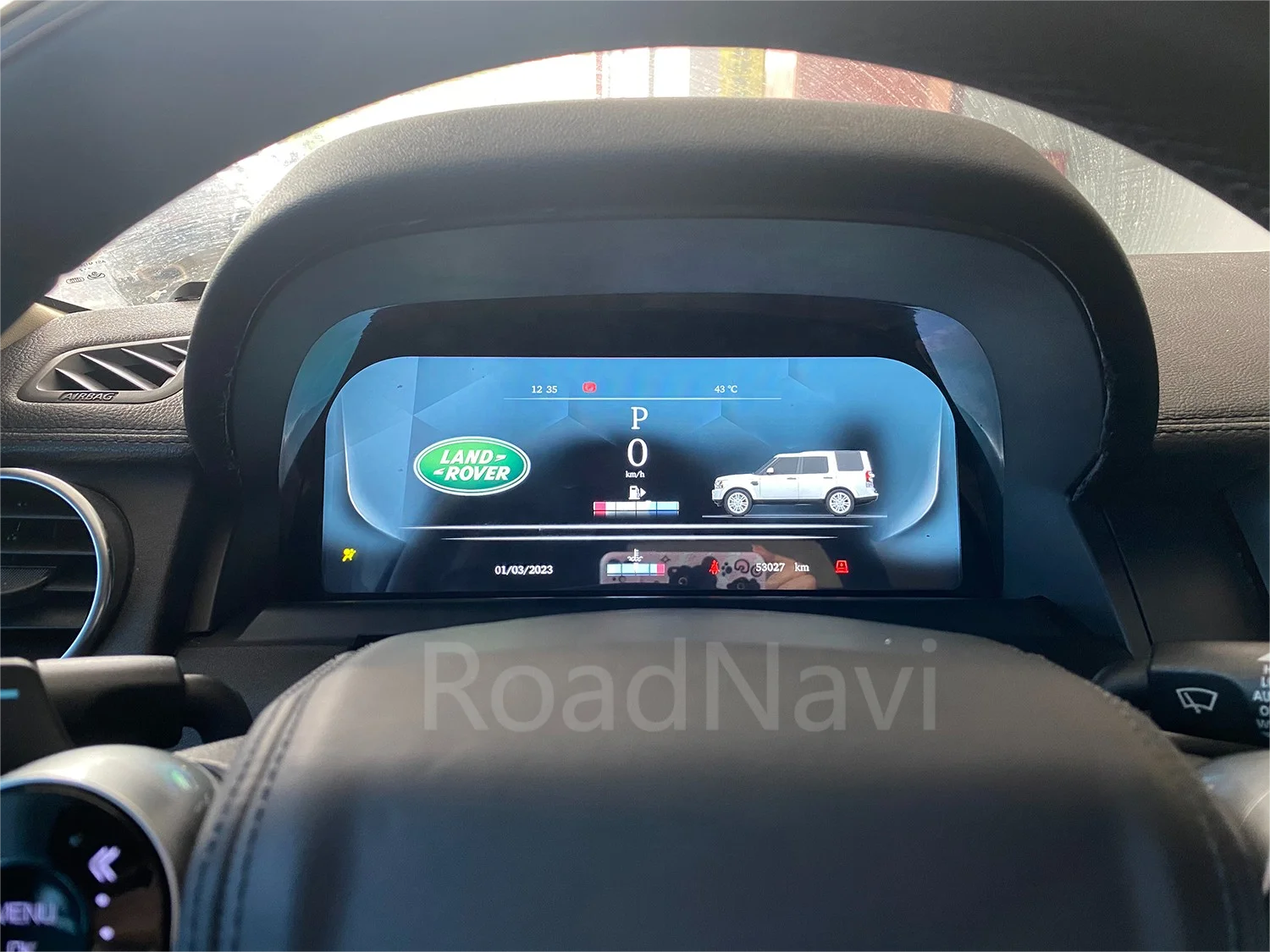 لوحة عداد سرعة السيارة مجموعة أدوات لوحة القيادة الرقمية لسيارة لاند رينج روفر إيفوك L538 2012-2018