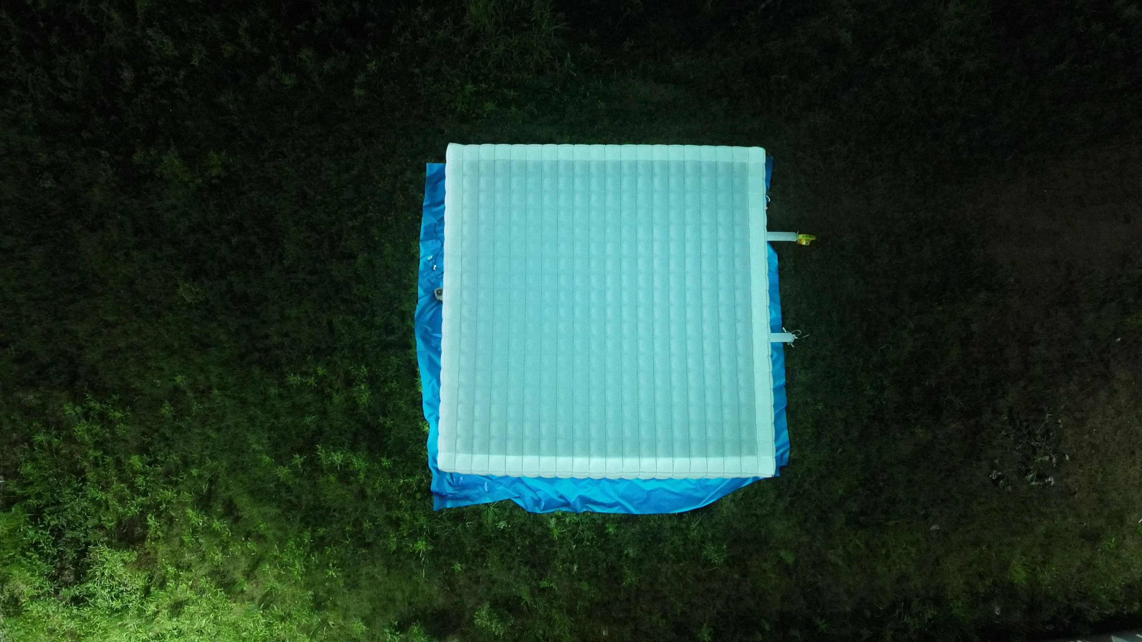 Reinforced Inflatable Party Tent Shelter With Storm Resistant Frame And Fast Inflation