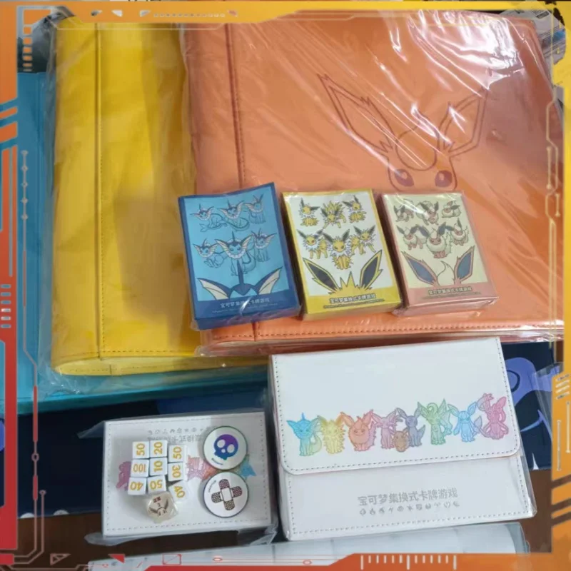 

﻿ Подлинная PTCG упрощенная китайская Eevee Evolution Advanced Gift Box Card Book Fire Eevee Water Eevee Коллекционная карта в подарок ﻿