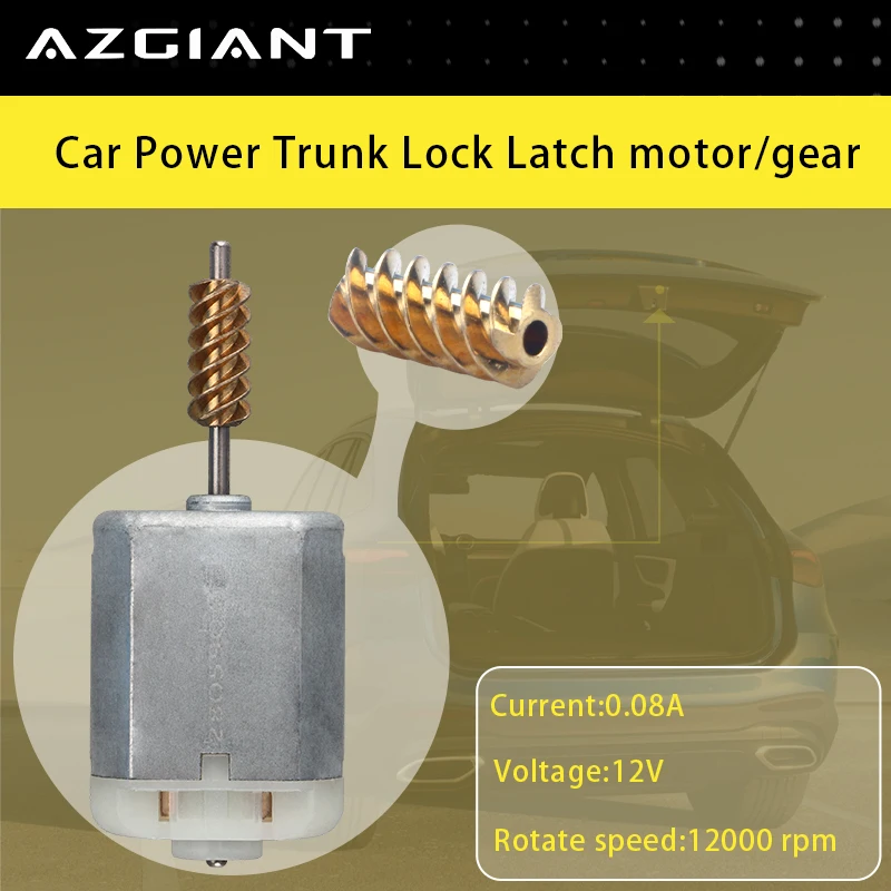 

Azgiant Car Electric Tail Tailgate Lower Trunk Lock Block Motor Worm Gear For Nissan TIIDA Saloon/Hatchback Brand New Auto Parts