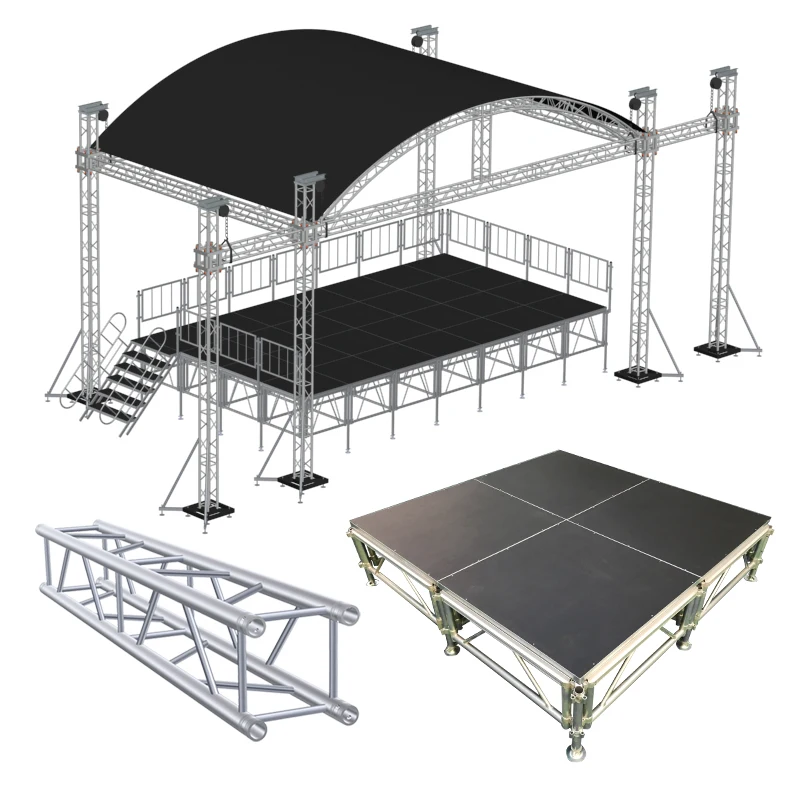 Shanghai Factory Price Aluminum Truss Hotel Event Wedding Truss Display