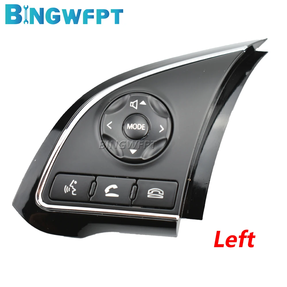 Left Side Steering Wheel Button For Mitsubishi Outlander 2016-2020 For Space Star 16-20 Audio Volume Bluetooth Control Switch