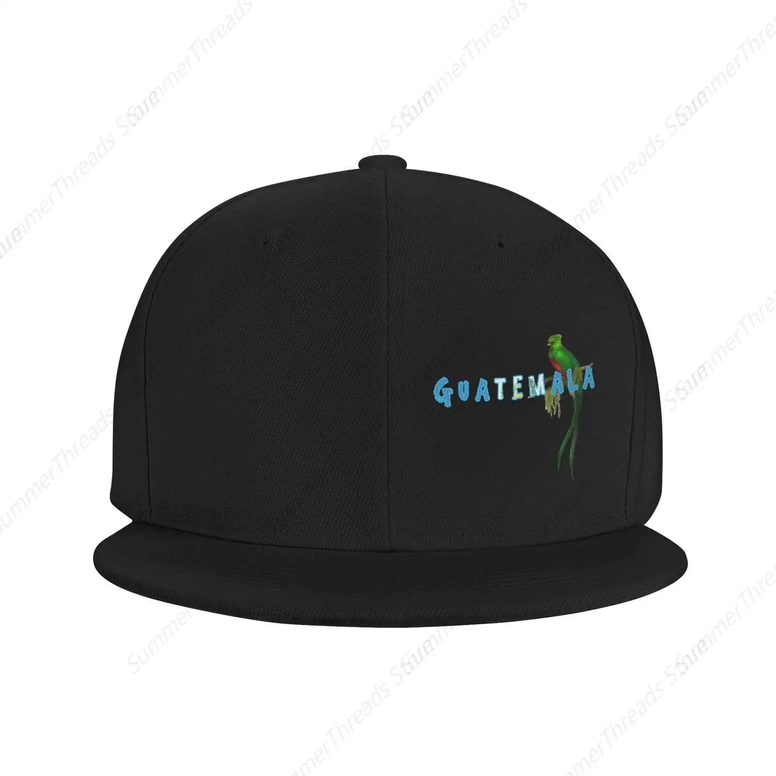 Guatemala Quetzal Flat Bill Baseball Cap Snapback Hats for Men & Women