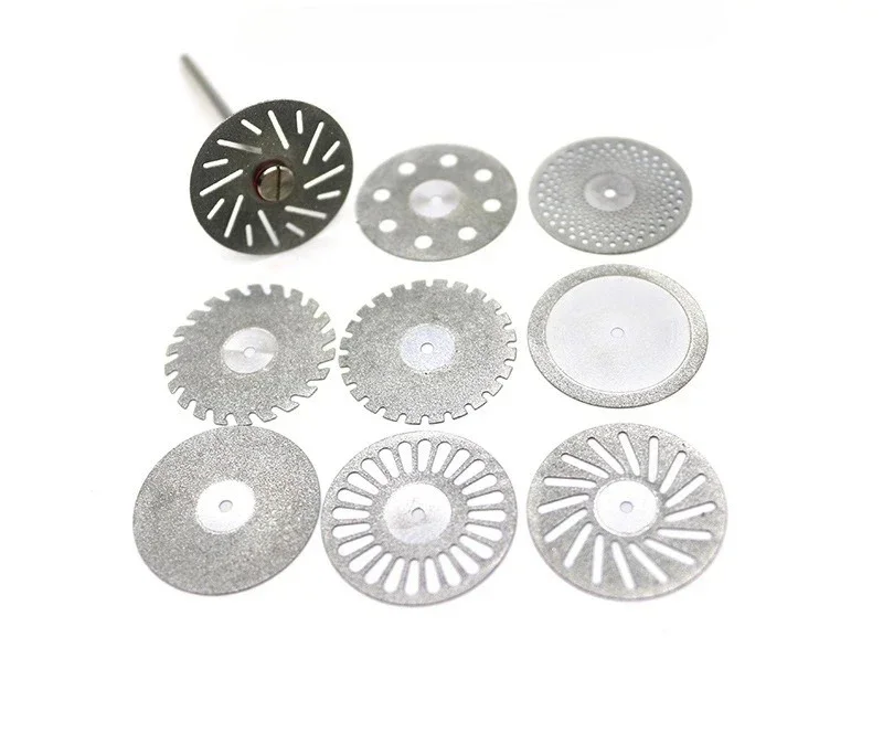 5pcs/pack Diamond Sand Slice Gypsum Parting Slicing Double-sided Small Saw Blade Diamond Ultra-thin Sand Slice Cutting Tool s