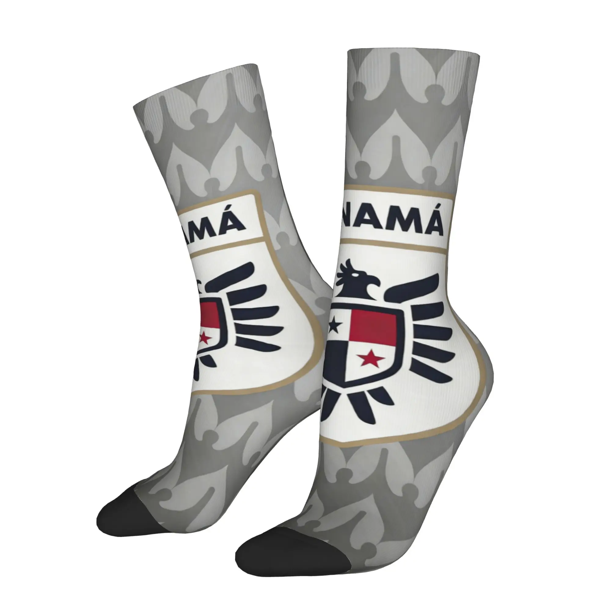 Happy Funny Panama Retro Harajuku  Hip Hop Novelty Pattern Sock Match Day Essentials