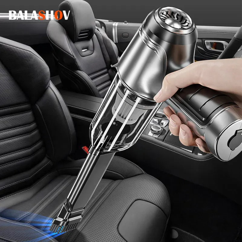 

20000Pa Brushless Car Vacuum Cleaner Cordless Handheld Auto Vacuum Home & Car Dual Use Mini Vacuum Cleaner with Builtin Battrery