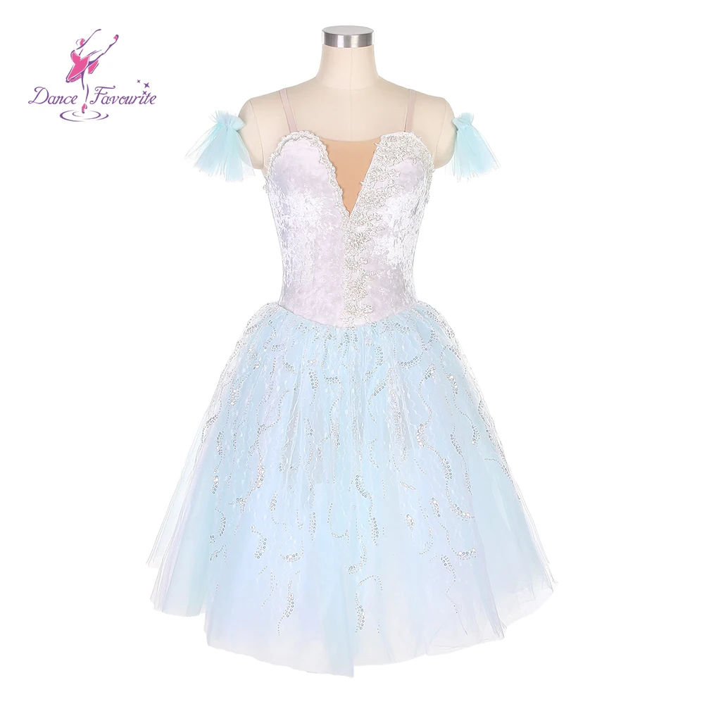 

Dance Favourite Dance Costumes 21315 Long Romantic Ballet Tutus the Ocean and Pearls Dance Tutus