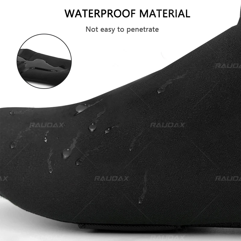 2025 Raudax الشتاء الحراري الصوف الدراجات غطاء الحذاء الرياضة رجل الدراجة الجبلية الأحذية يغطي النساء دراجة الجرموق Cubre Ciclismo