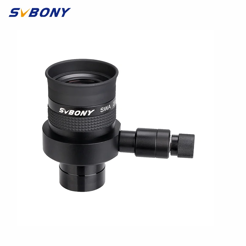 SVBONY Telescope Illuminated Single Crosshair Eyepiece 20mm SWA 70° Adjustable for Perfectly Guided Astrophotography SV152