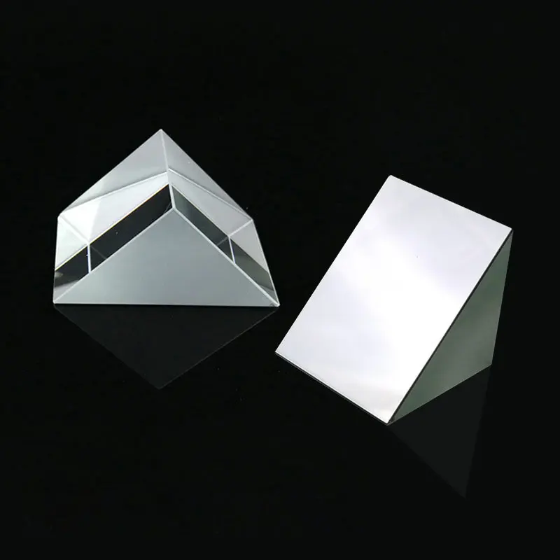 

Right Angle Inner Reflecting Triangular Prism K9 Optical Glass Laser Reflector Prism Kids Physics Science Light Spectrum Toys