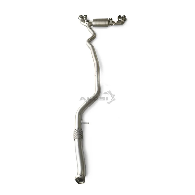 Customized Stainless Steel Valve Exhaust Pipe for BMW 440I M440i Xdrive 3.0T B58 2022-2025 Tuning Catback Exhaust System Muffler