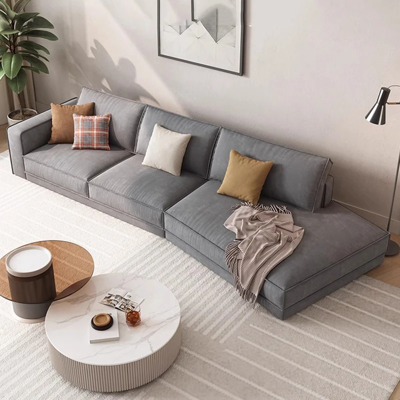 Lounge Aesthetic Living Room Sofas Party Modern Long Relaxing Cute Save Space Living Room Sofas Clear Divano Home Decoration