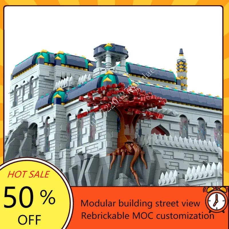 6945PCS Palazzo orientale modulare MOC Creativo vista stradale Modello Building Blocks Architettura Educazione Modello di assemblaggio Giocattoli Regalo