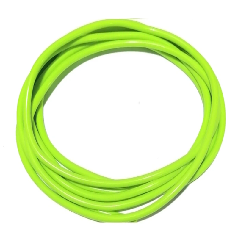 NEVERTOOLATE 7 mm diameter thick PVC rope 180 GRAM 3.5 meter 80A jump rope spare rope accessories backup change rope with clamps