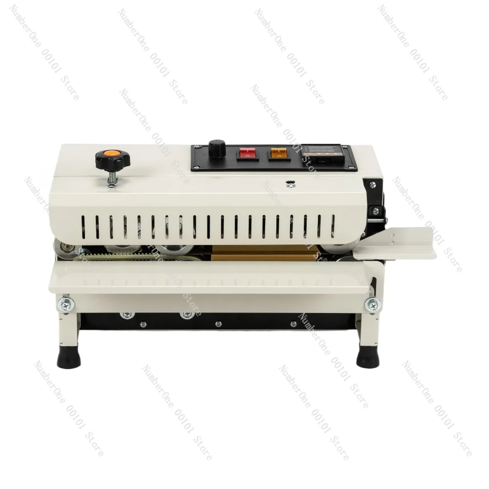 

Horizontal Auto Continuous Bag Sealing Machine FR-400 Plastic Bag Band Sealing Machine Sealer Electric Bag Sealer Date Printing