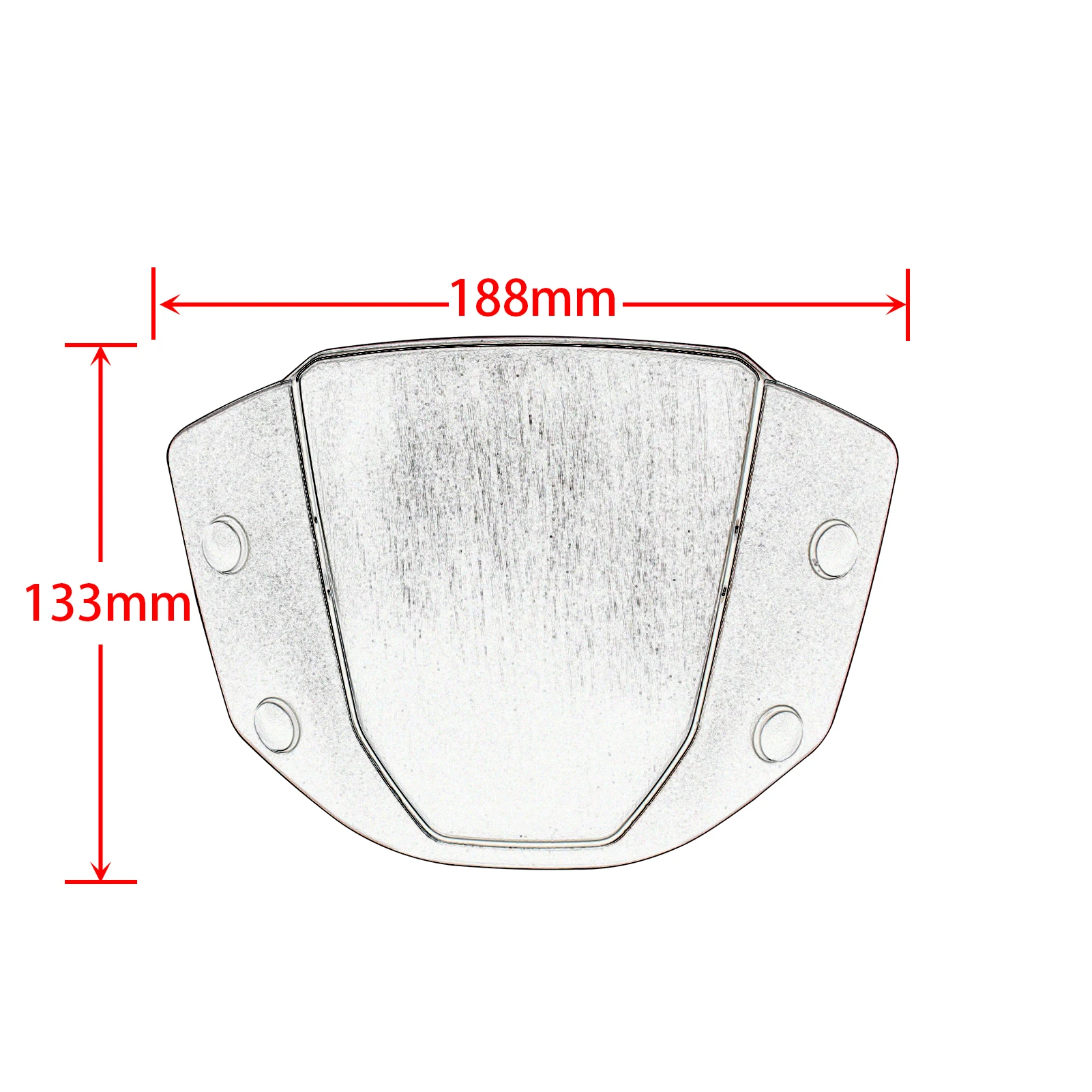 الزجاج الأمامي للدراجات النارية CB650R لهوندا CB 650R 2024 2025 Sport CB1000R 2018-2023 ملحقات منحرف الرياح الأمامية #6