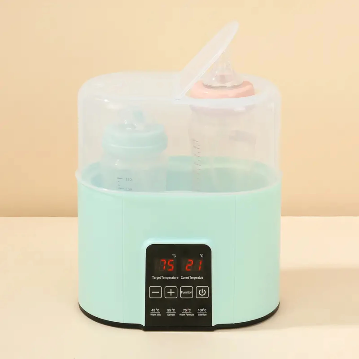 Baby Milk Warmer Sterilizer Two In One Constant Warmers  Fits Most Baby Bottles For Breast Milk And Formula