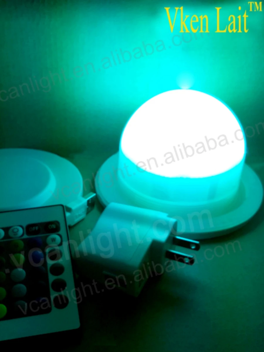 

2023 Rechargeable lithium Battery Operated Remote Control RGB Wireless LED Lighting System