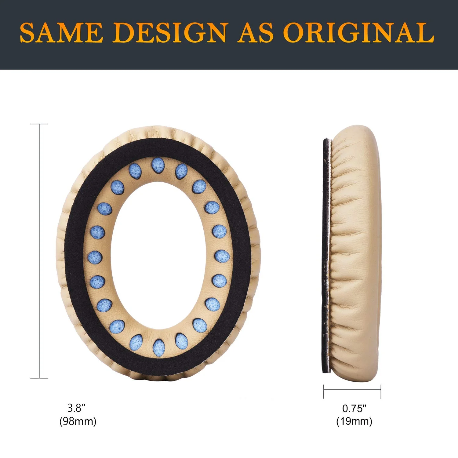 وسائد للاستبدال لسماعات الأذن من Bose QC35 QuietComfort QC2 QC15 QC25 SoundLink SoundTrue AE2 AE2I AE2W