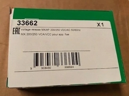 

Brand New Original 33662 standard opening voltage releaser for NS630b-NS3200 Fast delivery