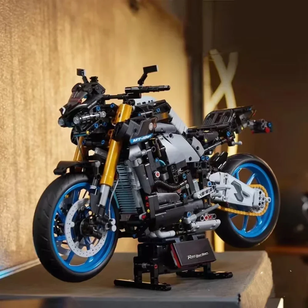

1478Pcs Technical 42159 Famous Yamahas MT-10 SP Motorcycle Building Blocks Model Racing Motorbike Bricks Toys for Kids Gifts