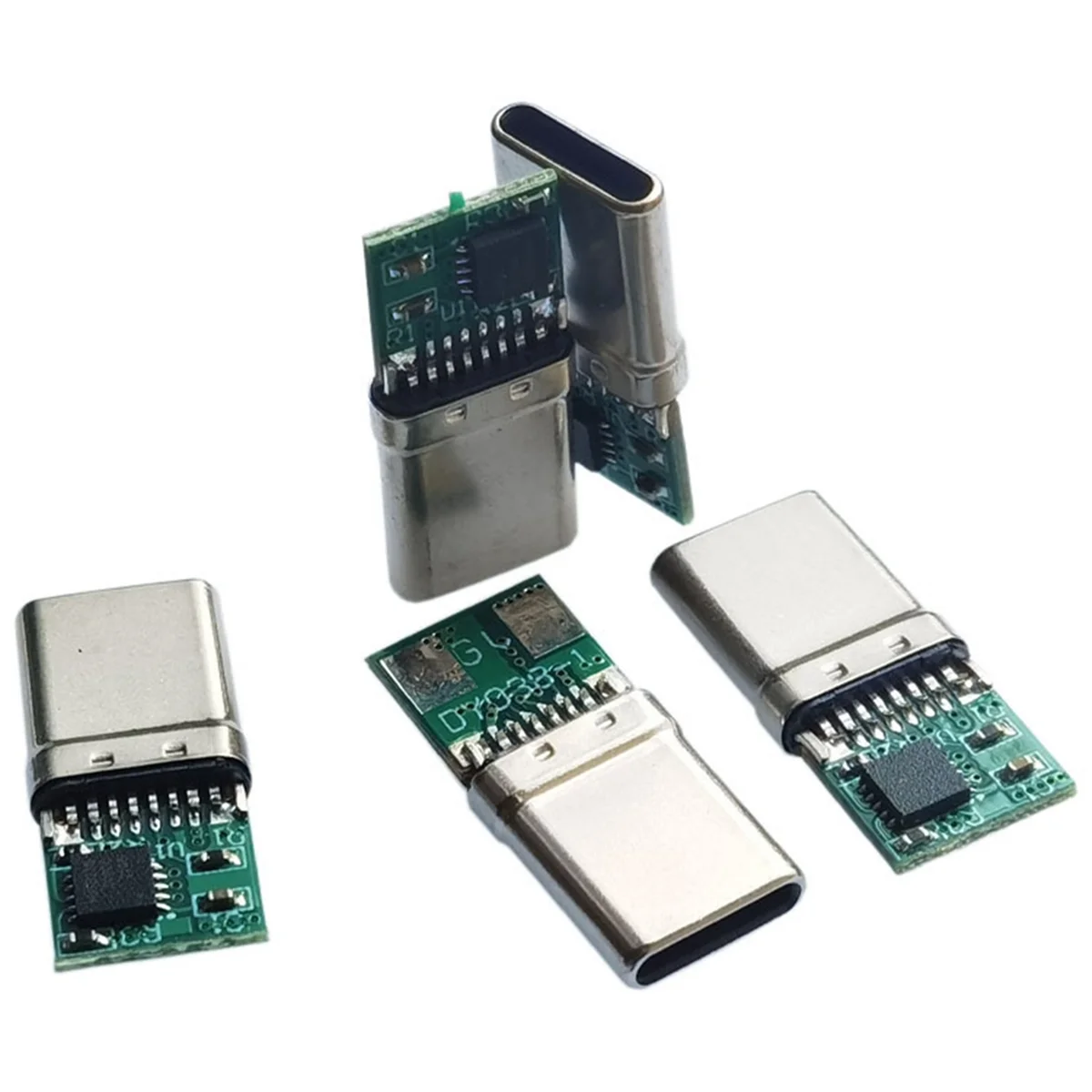 FZFZ 10個入り急速充電モジュール PD/QCデコイボード PD 2 3.0 DCトリガーケーブル USB Type-Cオスプラグ QC4充電コネクタ 9V