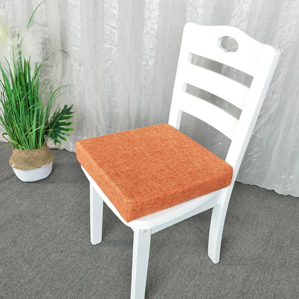 وسادة كرسي مربعة للمقعد الخلفي، حصيرة إسفنجية عالمية من البوليستر عالية الكثافة لملحقات العمل المكتبية للأريكة