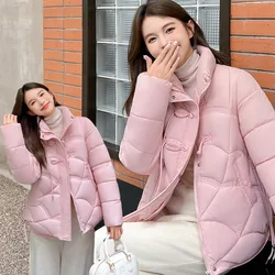 2024 New Women Parka Winter Jacket Thick Warm Down Cotton Padded Jackets Parkas Woman Clothing Oversized Parkas Coat Outerwear