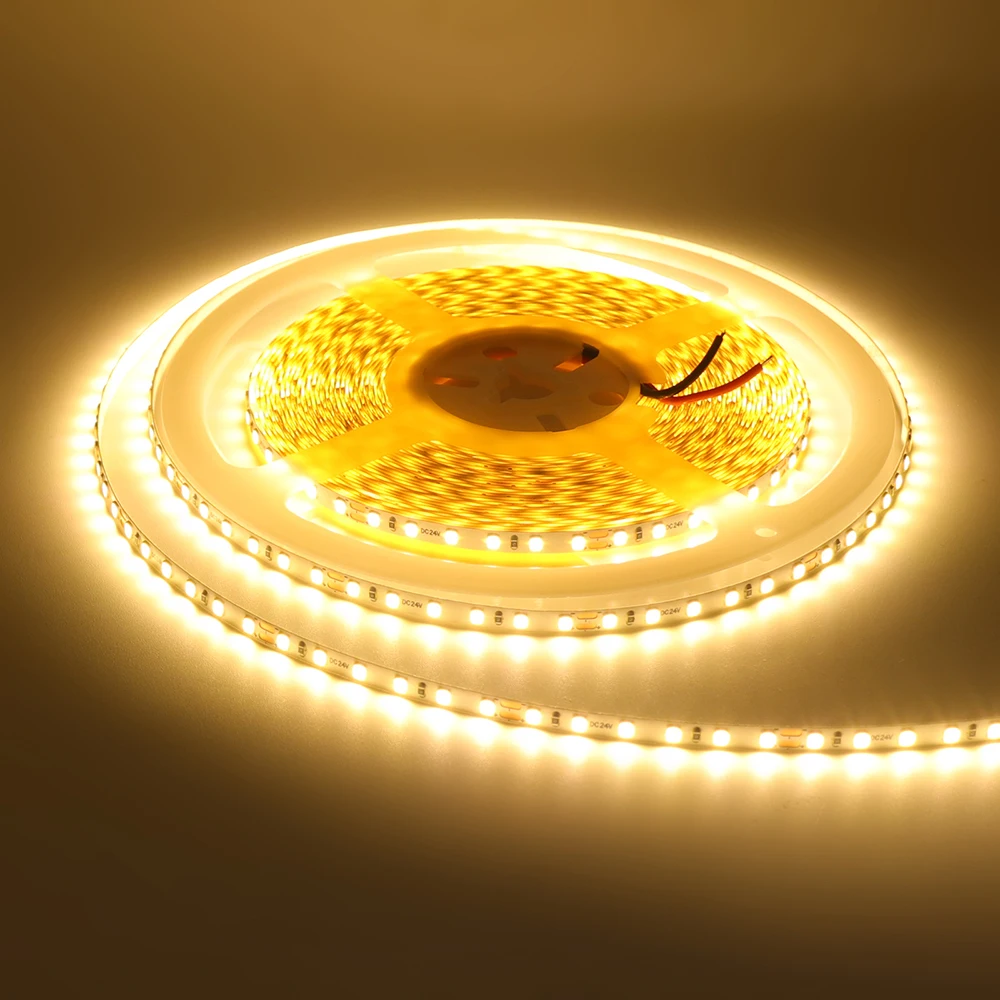 12V 24V 5m 10m LED Strip 5mm 8mm PCB Light 2835 120Leds/m White Red Pink Purple Ice Blue Flexible Tape Backlights for Decoration