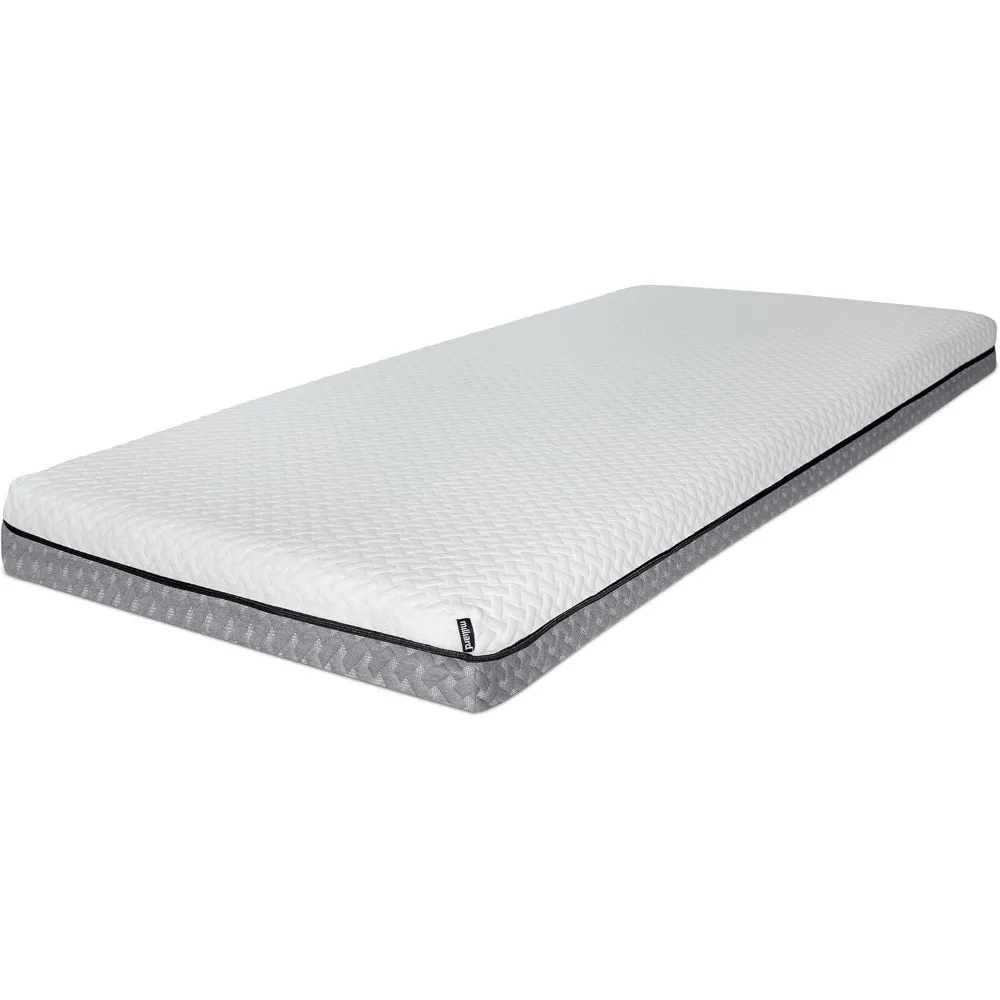 

5 in. Deluxe Memory Foam Mattress Cot, Dual-Sided - for Bunk Bed, Daybed, Trundle or Folding Bed Replacement (73.5"x31"x5")