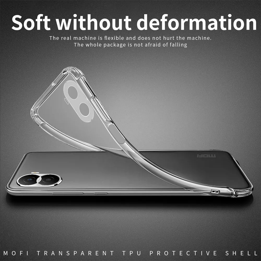 For Honor Play 7T Pro Case MOFi Ultra Thin Soft TPU Clear Back Cover Phone Cases For Honor Play 7T Pro