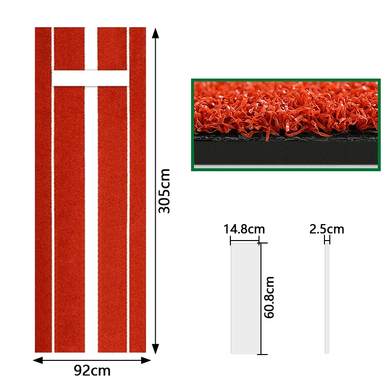

Softball mat Non-slip portable baseball batting Pitcher batting practice Pitcher batting training mat