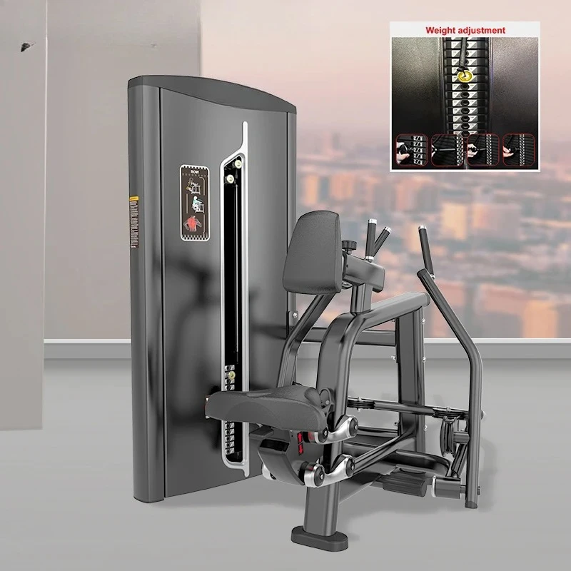 2025 Rowing Machine with Advanced New Technology Pin Load Selection