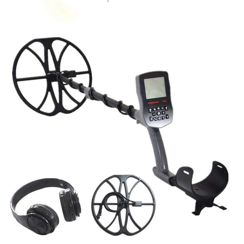 2023 update new model Underwater full waterproof high sensitivity retail package gold metal detector with wireless headphone