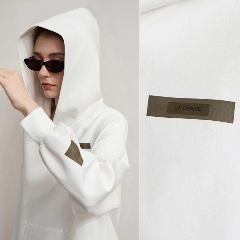 AMII Woman Sweatshirts 2025 Autumn New Long Sleeves Printed Cotton Female Sweatshirt Loose Casual Style Hoodies Woman 12523014